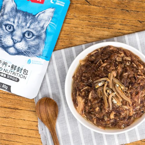 猫用活力营养鲜封包混合口味 80g*10袋 — 亿宠商城